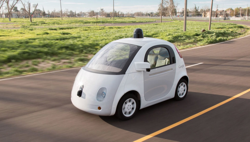 L'auto a guida autonoma di Google (Source: Google media website)