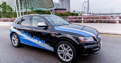 I robo-taxi di Delphi accendono i sensori a Singapore