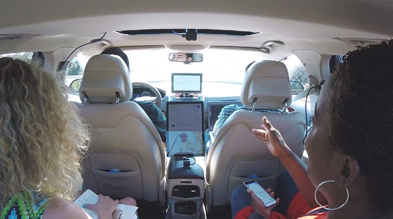 studio Intel passeggeri veicoli autonomi in Arizona
