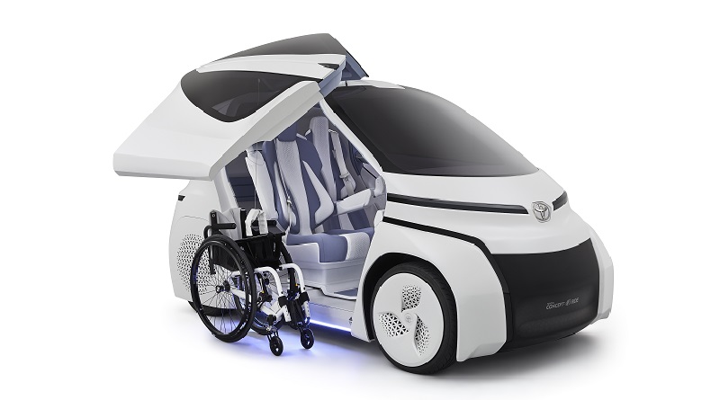 Concept i-Ride salone di Tokyo mobilità per tutti