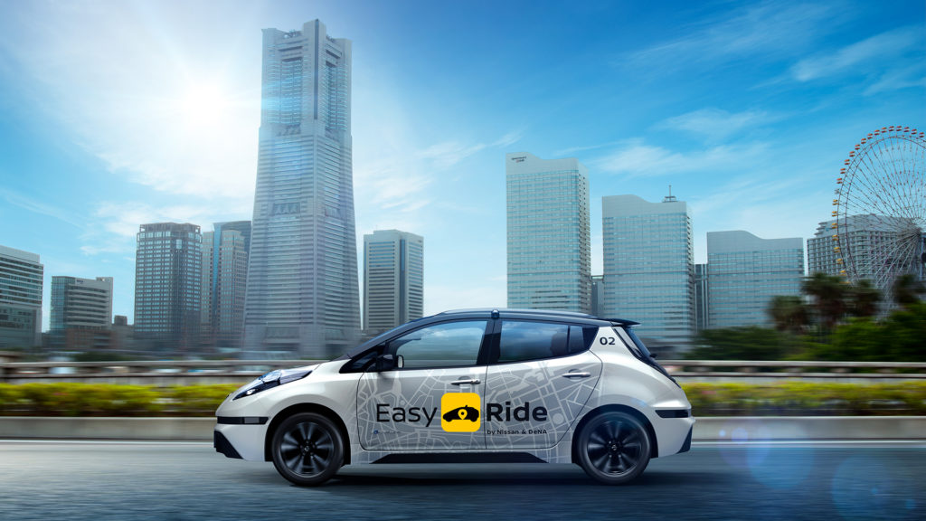 Nissan e DeNA offriranno il servizio di mobilità condivisa ed autonoma Easy Ride