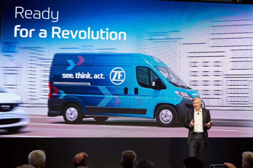 Due anni di attesa per vedere in azione i furgoni autonomi ZF Innovation Van