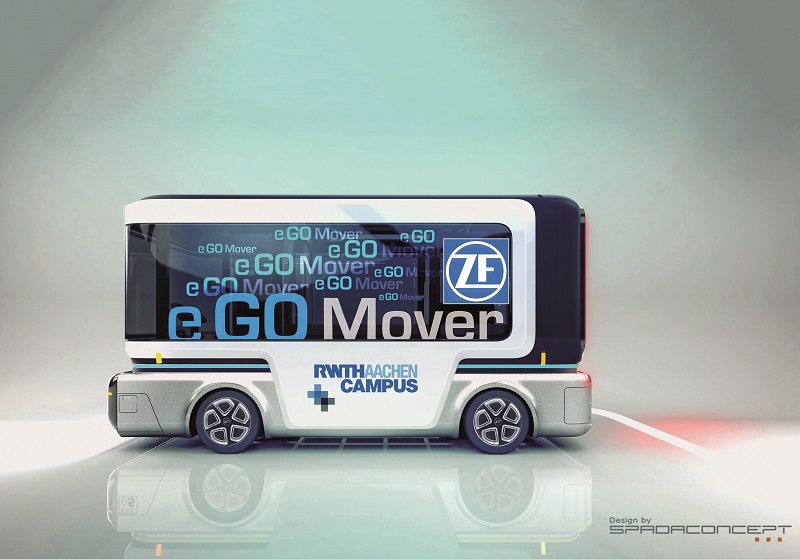 Due anni di attesa per vedere in azione i furgoni autonomi ZF Innovation Van 1