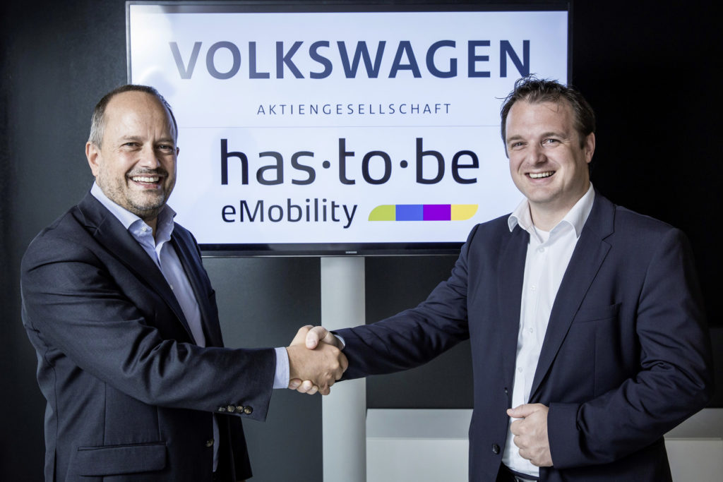 Il gruppo Volkswagen diventa il principale investitore nella società del software per colonnine has·to·be