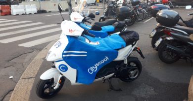Il servizio di noleggio di scooter elettrici di Cityscoot integrato nella app Uber