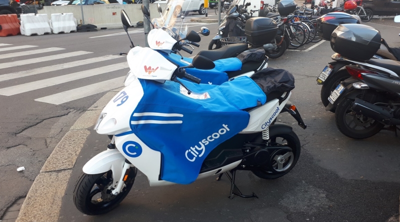 Il servizio di noleggio di scooter elettrici di Cityscoot integrato nella app Uber