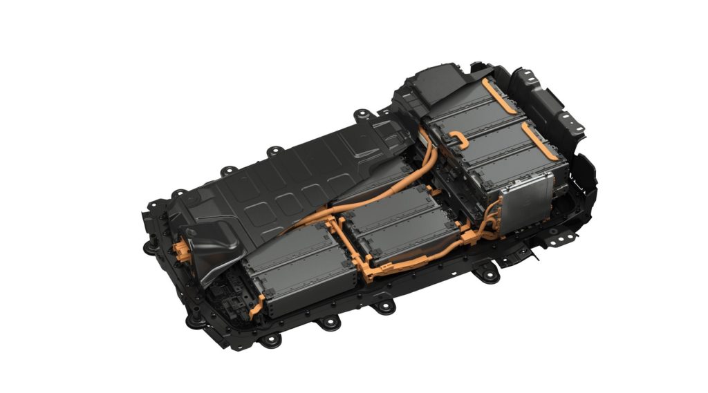 Il pacco batteria della Mazda MX-30 è costituito da 192 celle prismatiche Panasonic