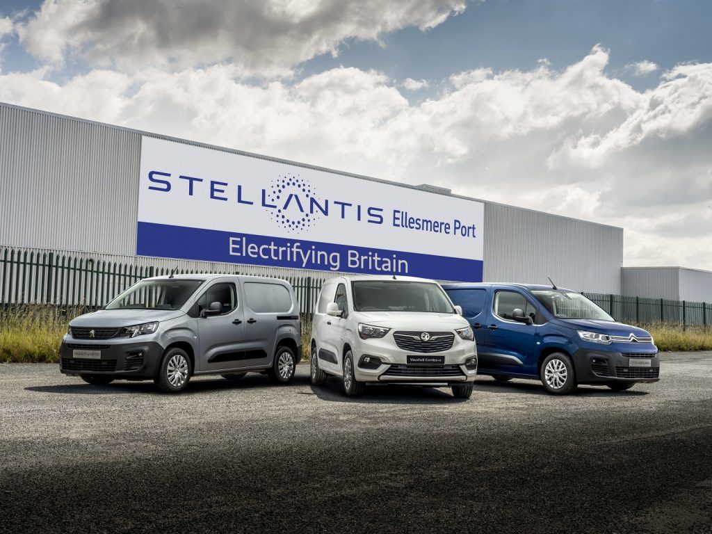 Stellantis affida ad Ellesmere Port furgoni elettrici e minivan