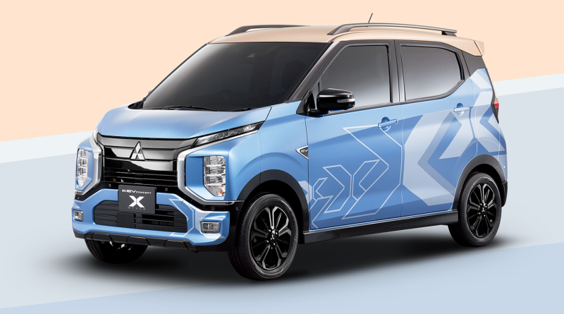 Mitsubishi svela la sua micro-elettrica K-EV Concept X Style