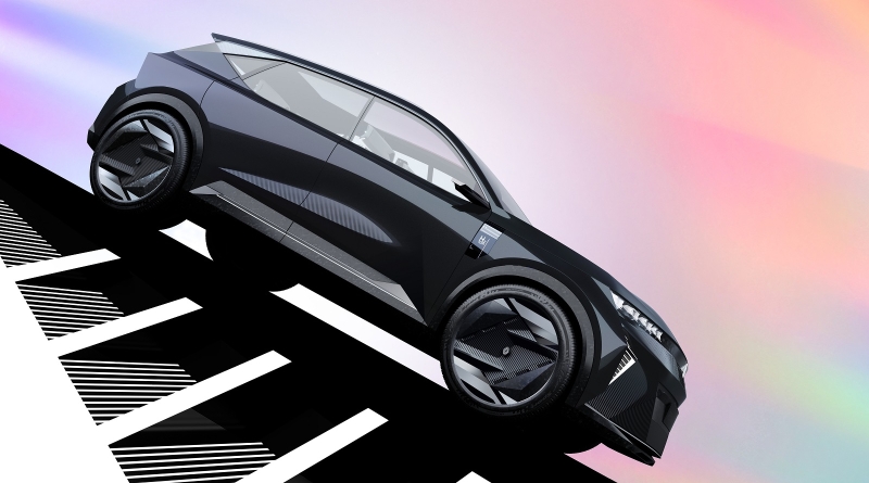 Renault Scénic Vision: trasformare il minivan in SUV ibrido/elettrico