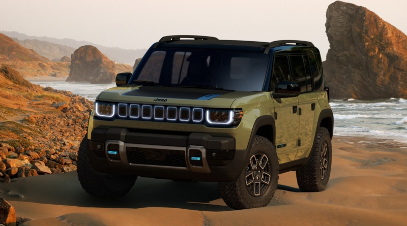Jeep presenterà quattro SUV completamente elettrici in Nord America e in Europa entro il 2025