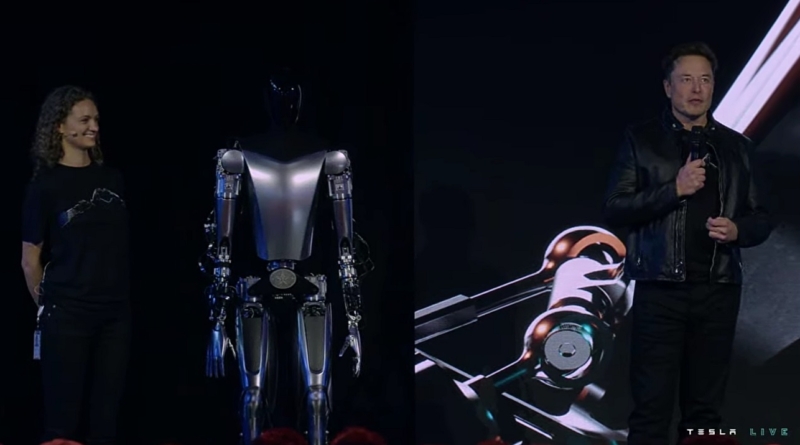 Il robot Optimus è al centro del più recente work-in-progress Tesla